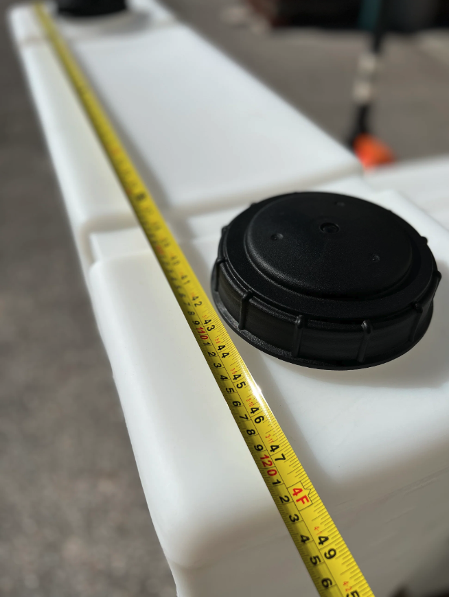 100 gallon vertical tank