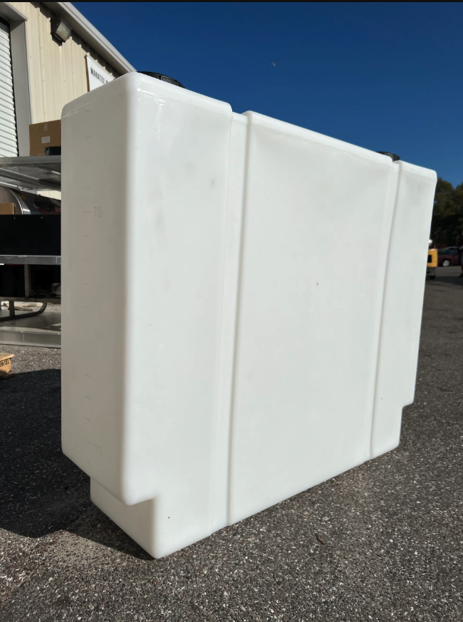 100 gallon vertical tank